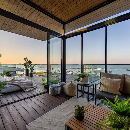 公寓 Noblessner Seaview Penthouse
